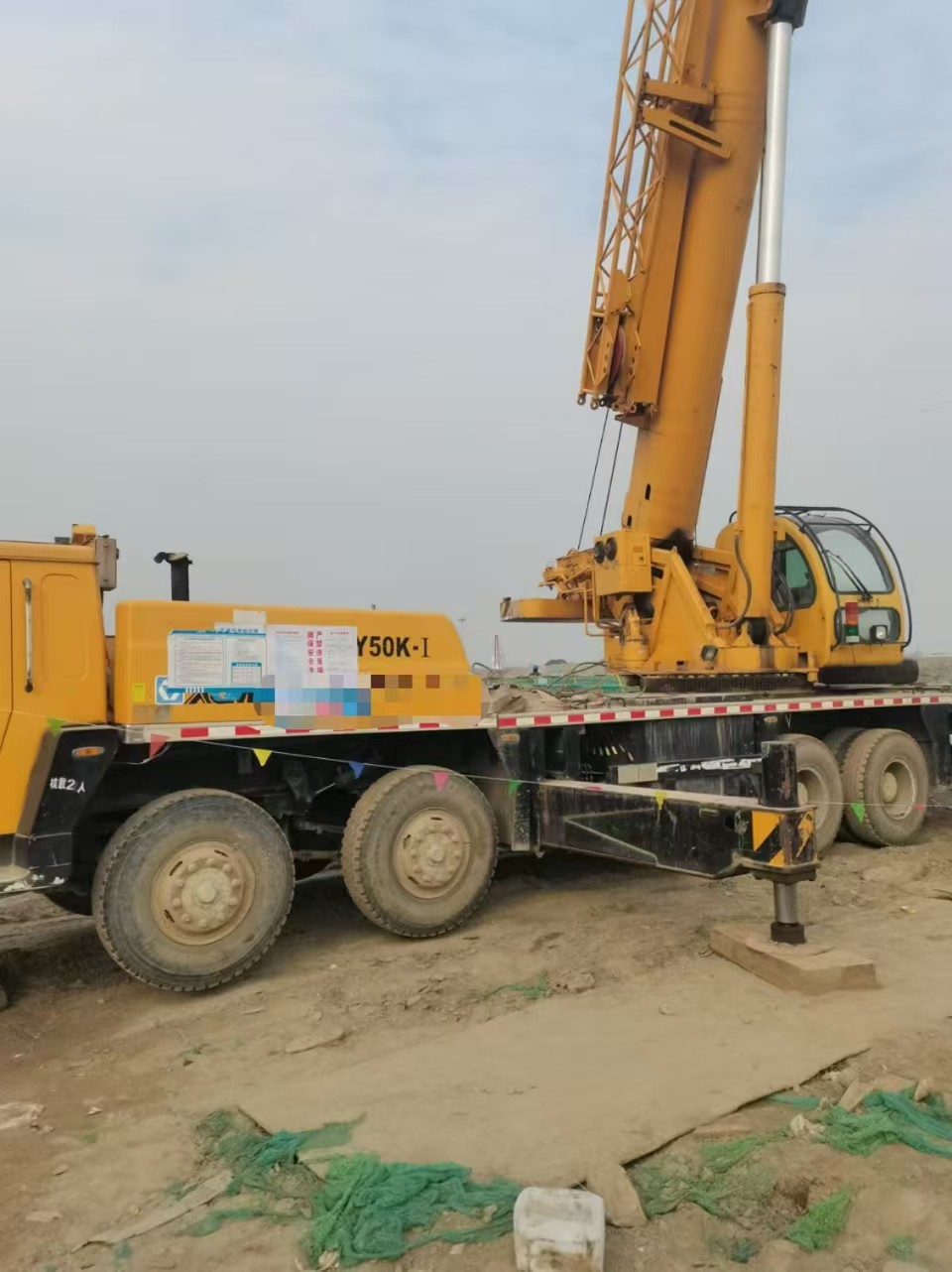 Top Brand China 50 Ton Truck Crane QY50K-1 Mobile Truck Crane 50t Telescopic Boom Truck Crane for Sale