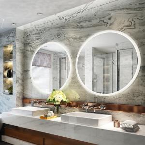 Quality Supports Room Space Selection Large Round Mirror for Living Room or Entryway Decor wholesale