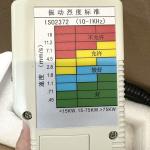 Vibration Meter Classify Vibration Measurements Into Red Yellow Blue Green