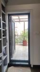 Fly Screen Door Aluminum Alloy Barrier Free Screen Door Curtain Mesh Fiberglass