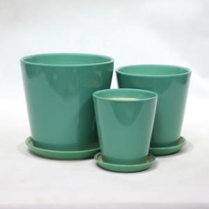 Quality Glossy Ceramic Decorative Pots Lightweight for Home Decor wholesale