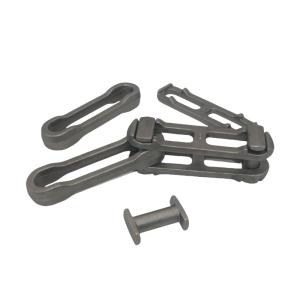 China Solid Link Type Drop Forged Chain HRC 40-45 For Mine Machinery on sale