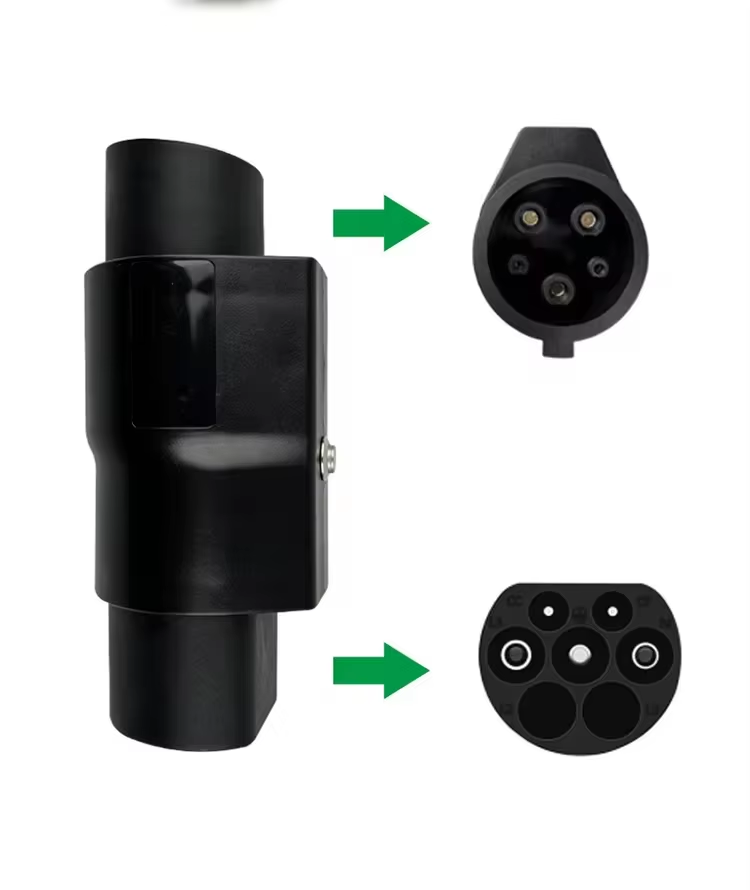 7Kw EV Car AC Adapter Type 2 to Type 1 Connector for Electric Vehicle High Compatibility