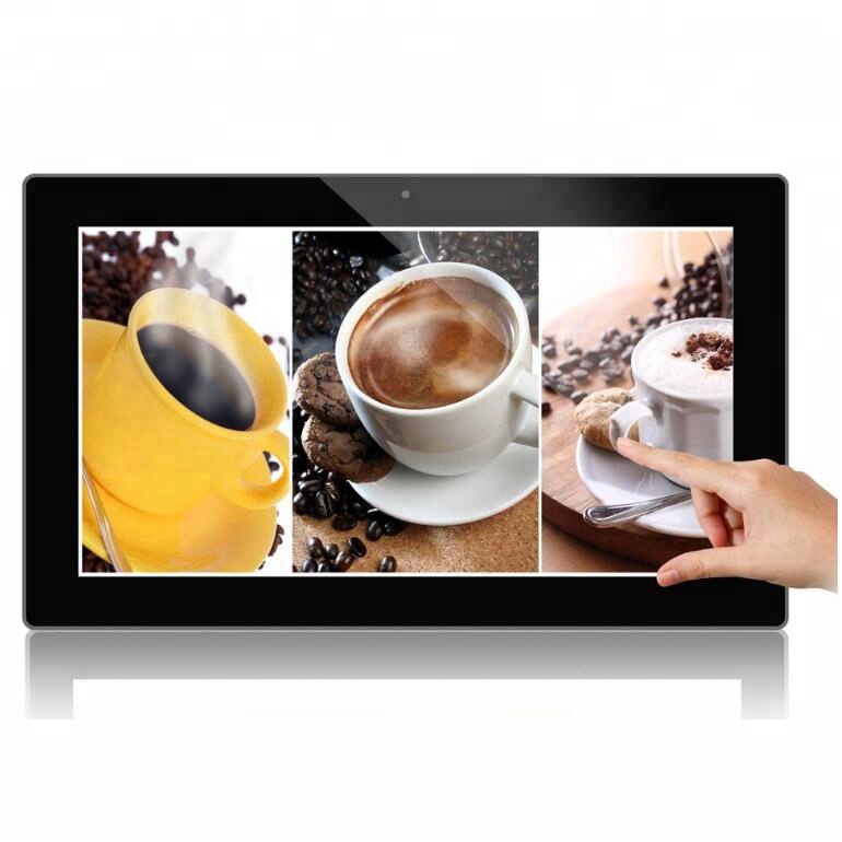 15" inch square screen WIFI internet control Android advertising signage display tablet with open source software HD 1080P