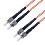 SC UPC To LC UPC Fiber Optic Patch Cable Duplex 62.5/125 OM1 Multimode OFNR 3