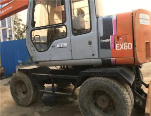 Quality used hitachi ex60wd-1/hitachi ex60wd-2 wheel excavator/japan hitachi wheel excavator for sale wholesale