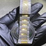DEF Moissanite Watch Rolex Full Bussdown Rolex Iced Out Diamond Watch
