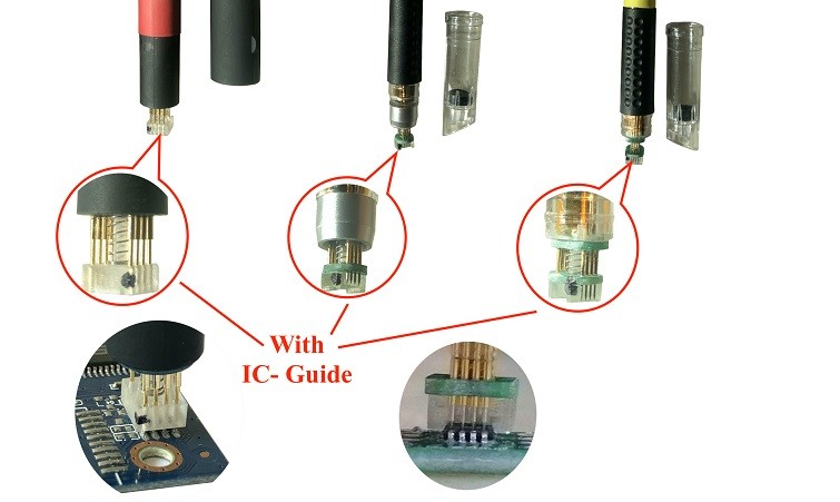 MSOP8 TSSOP8 SOIC kits pogo pin adapter with guide cap for in-circuit EEPROM/93CXX /25CXX/24CXX programming