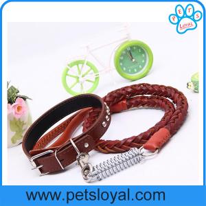 Quality Hot Sale Leather Dog Leash Collar China Factory Wholesale wholesale