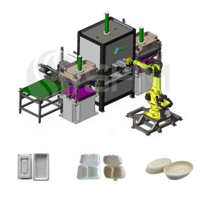 Quality Industrial Pulp Thermoforming Machine Wet Pressing Pulp Molding Equipment wholesale