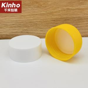 Quality 43/410 Plastic Screw Cap Ribbed Smooth For 43mm Foam Bottle Refillable Package wholesale