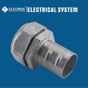 Quality Combination FMC EMT To Flex Coupling Compression Screw In Zinc wholesale