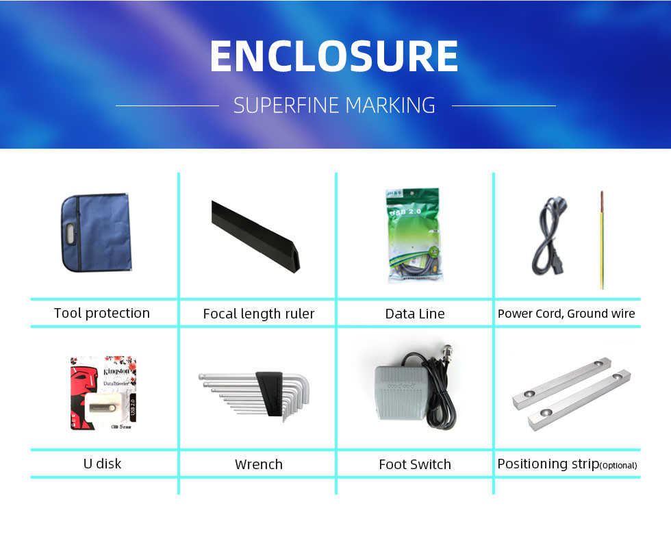 3W 5W 10W 15w Mini Portable Desktop Red Light Focusing System Color UV Laser Marking and Engraving Machine