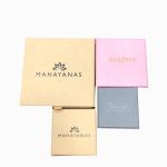 Custom Paper Jewelry Drawer Packaging Box Recycled With Magnet Closure