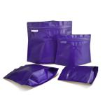 Matt Purple 500g Coffee Bean Packaging Bags