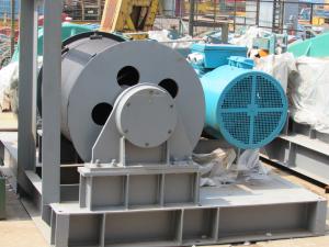 Quality 5 Ton Boat Marine Electric Winch , Double Drum Electric Winch Fast Line Speed Cable Pulling wholesale
