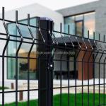 Home Outdoor 3D Curved Welded Wire Mesh Garden Fence for Fence Panel in Metal