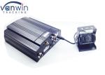 HDD Blackbox Car 4 Channel Mobile DVR H.264 Truck With Camera