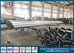 Steel Electric Pole Power Transmission Poles / Electric Transmission Tower