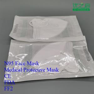 Quality Lint Free Odour Less N95 Mask , Hypoallergenic Hospital Face Masks wholesale