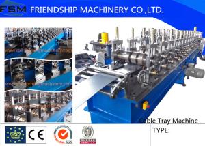 Quality 22KW Cable Tray Roll Former Machine High Speed 5 m/min - 10 m/min wholesale