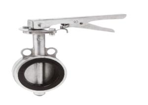 Quality 350mm 400mm Size Wafer Butterfly Valve Cast Iron Ggg50 wholesale