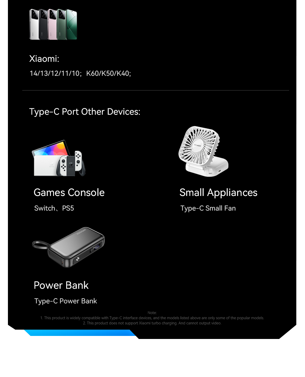 TPE USB A To USB C Magnetic Data Cable 100W 1m ESSAGER ES-X53 Series