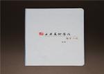 Large size customized double paper color inside UV printing fabric journal