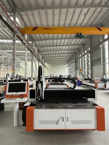 Cut Plate Fiber Laser Metal Cutting Machine and Repeatability Accuracy ±0.02mm