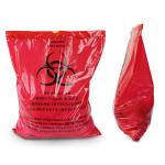 76.6cm*60.5cm LDPE HDPE Medical Waste Bags For Hospital Biohazard