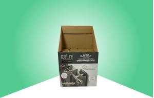 Quality Heavy Duty 5 Ply Cardboard Dump Bin Displays For Curtain Rod To Costco Store wholesale