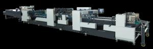 Quality Four Hex Box Folder Gluer Machine 18.5KW Carton Pasting Machine wholesale