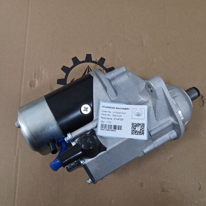 Electrical Parts Starter 3863128 Fit R200W7 R210LC7 Hyundai 3924466 3938499