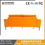 Foshan Furniture High-End Hotel Apartment Modern Simple Sofa Reception Area