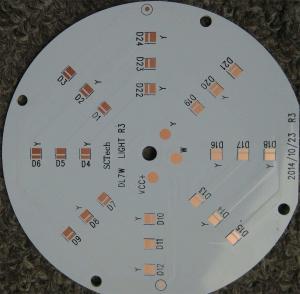 Quality White Aluminum PCB high reflective soldermask high Thermal conductivity wholesale