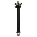 698-2700MHz Black Round N Female 4 Way RF Power Divider Splitter