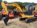PC35MR Used Komatsu Small Excavator / Komatsu 3.5 Ton Excavator With Blade