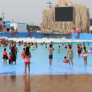 Quality Multiple People Swim Wave Pool Open Air Outdoor Water Playground wholesale