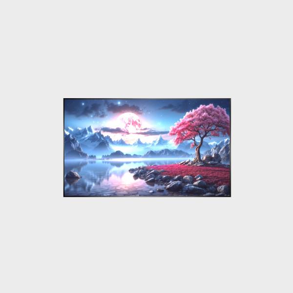 Advertising 65 Inch LCD Display 3840*2160 V-By-One 2000 Nits Display High