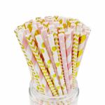 Biodegradable Durable Waterproof Paper Straws Compostable And Eco Friendly