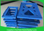 Big Capacity Moving Equipment Dolly , Furniture 4 Wheel Moving Dolly Virgin PP
