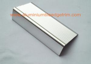 Quality Non Slip External Aluminum Stair Nosings Anodized Surface 20 Mm X 40mm Size wholesale