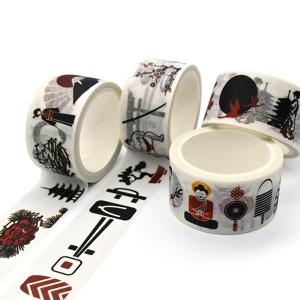Quality SVHC Width 12mm Impermeable Japanese Washi Paper Tape wholesale