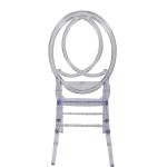 Exquisite Polycarbonate Resin Coloured Perspex Wedding Plastic Chairs OEM