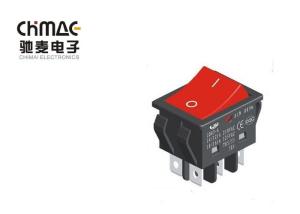Quality High Current Industrial Rocker Switch , Rectangular Rocker Switch Amps T85 / 55 wholesale