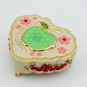 Quality Lovely Custom Metal Music Dance Jewelry Storage Box wholesale