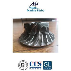 Quality Titanium Alloy Compressor Wheel For Exhaust Gas Turbocharger Spare Parts wholesale