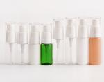 Round 10ML Plastic Cosmetic Spray Bottles FDA Small Clear PET Screen Printing