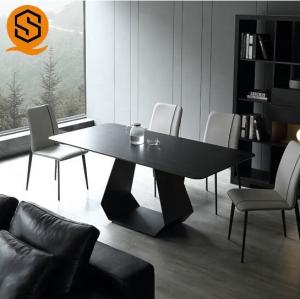 Quality Seamless Joint Modern Restaurant Table Waterproof Repairable 4 Seats CUPC wholesale