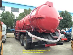 Quality 18000L Vacuum Sewage Suction Truck Waste Truck with Italy Moro Pump HW76 wholesale